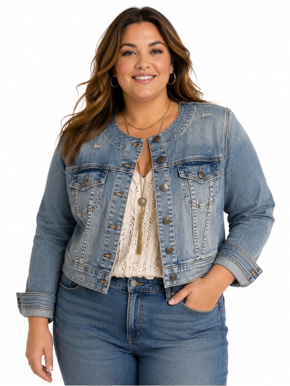 Torrid Denim Jacket 12 Classic Blue Casualcore Denimcore Everyday Essential